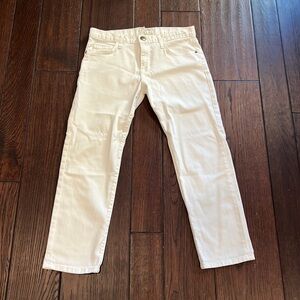 Current Elliott jeans white